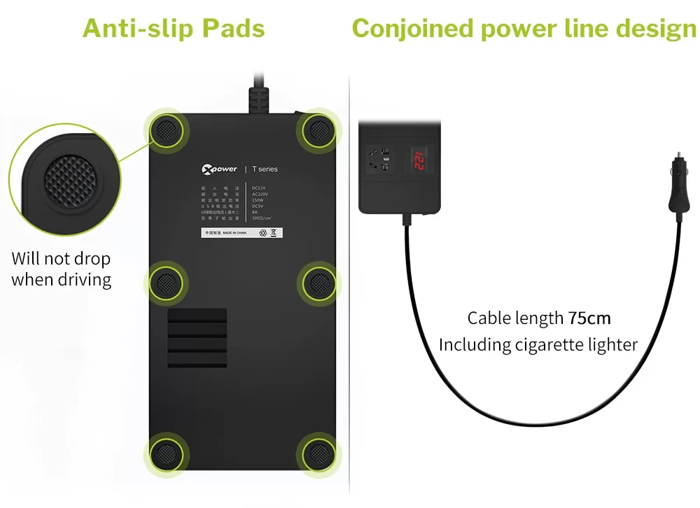 12V/220V Car Power Inverter