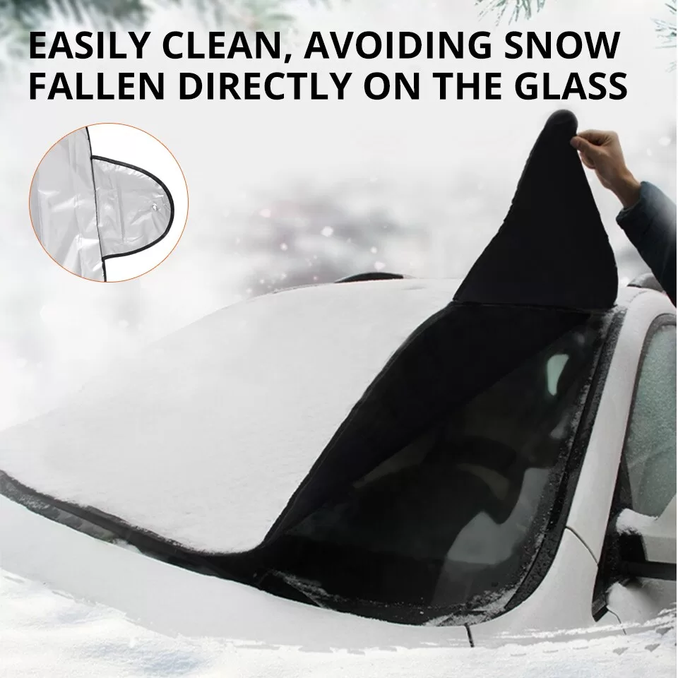 Precipitation Protective Windshield Cover