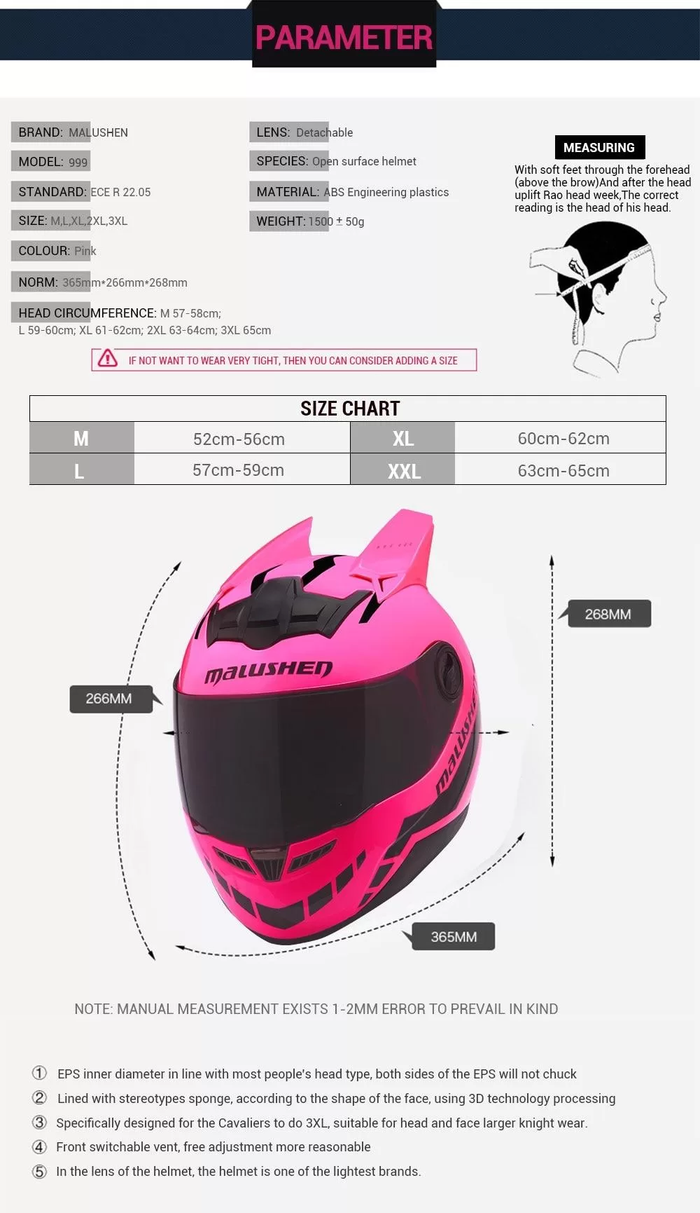 Catwoman Mask Full Face Motorcycle Helmet