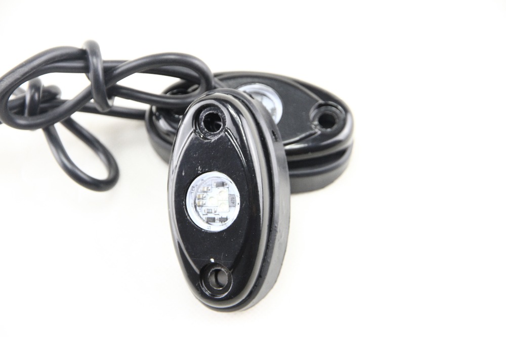 Universal Red LED Car Lights 4 pcs Set