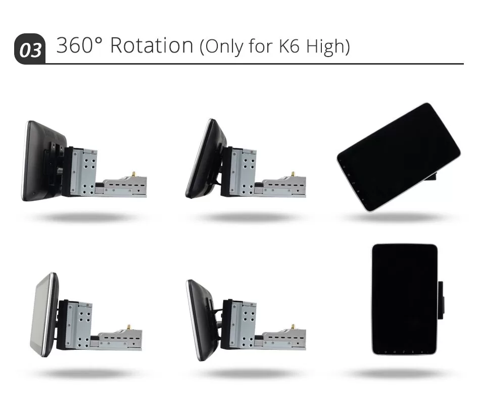 1280x720 360 Panorama 4G LTE Universal Car Radio Player