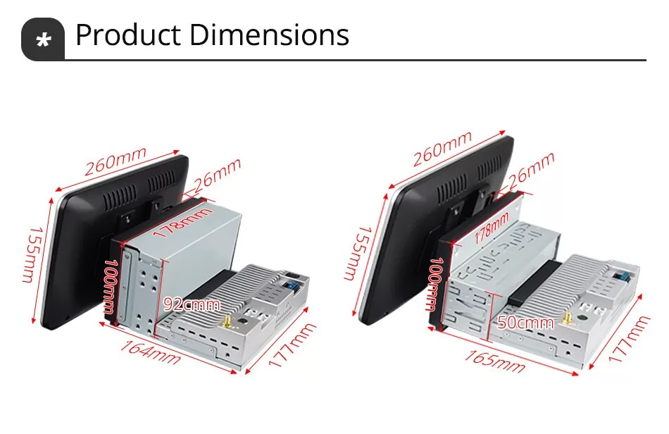 1280x720 360 Panorama 4G LTE Universal Car Radio Player