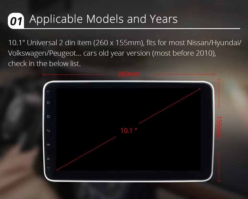 1280x720 360 Panorama 4G LTE Universal Car Radio Player