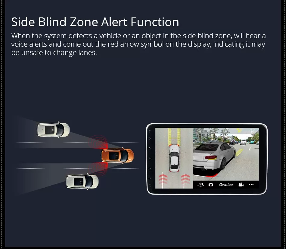 1280x720 360 Panorama 4G LTE Universal Car Radio Player