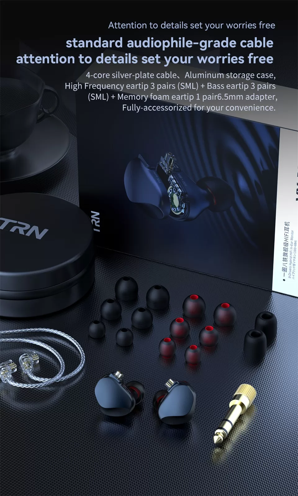 Pro DJ Metal In Ear Earphones