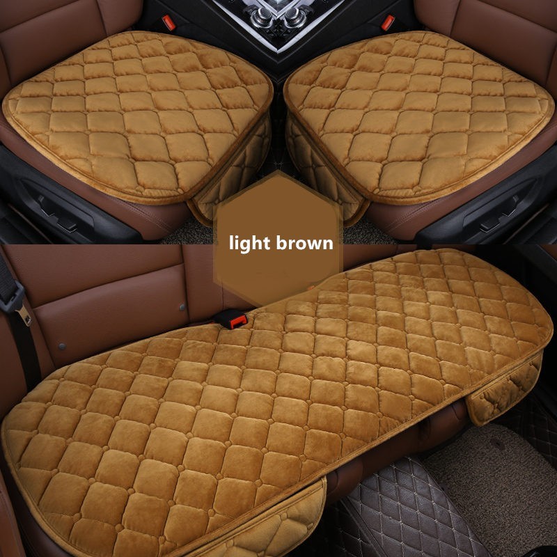 Soft Silk Velvet Car Seat Cover