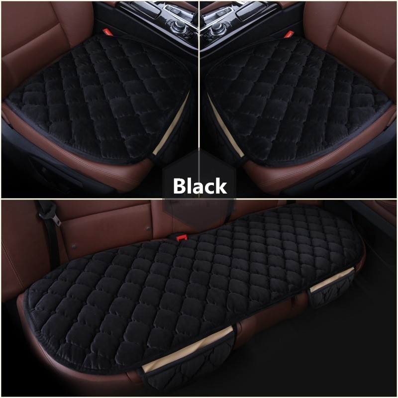 Soft Silk Velvet Car Seat Cover