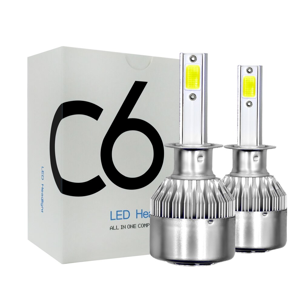 Universal LED Headlight Bulbs Pair