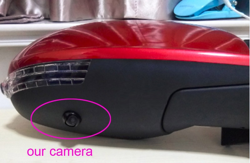 CCD 180 Degree Fisheye Lens Backup Camera for Cars