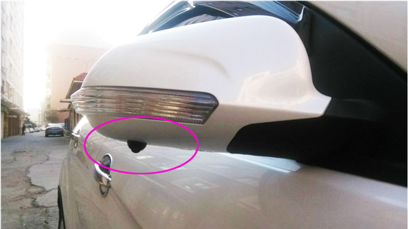 CCD 180 Degree Fisheye Lens Backup Camera for Cars