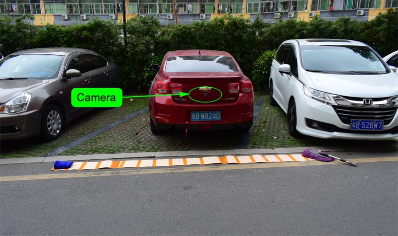 CCD 180 Degree Fisheye Lens Backup Camera for Cars