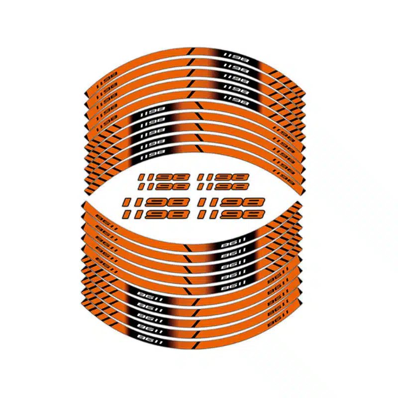 Motorcycle Reflective Wheel Sticker