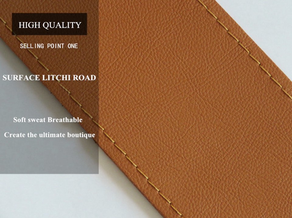 Soft Genuin Leather Car Wheel Cover