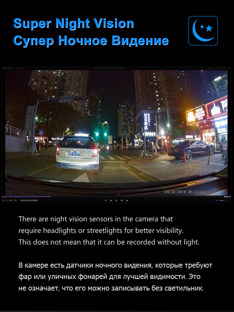 GPS WiFi Dash Camera for Cars