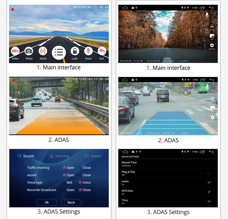 Mini Car DVR Camera with Night Vision
