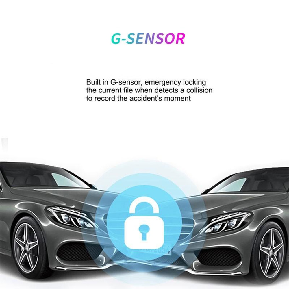 Silver Tube Design 1080P ADAS Dashcam