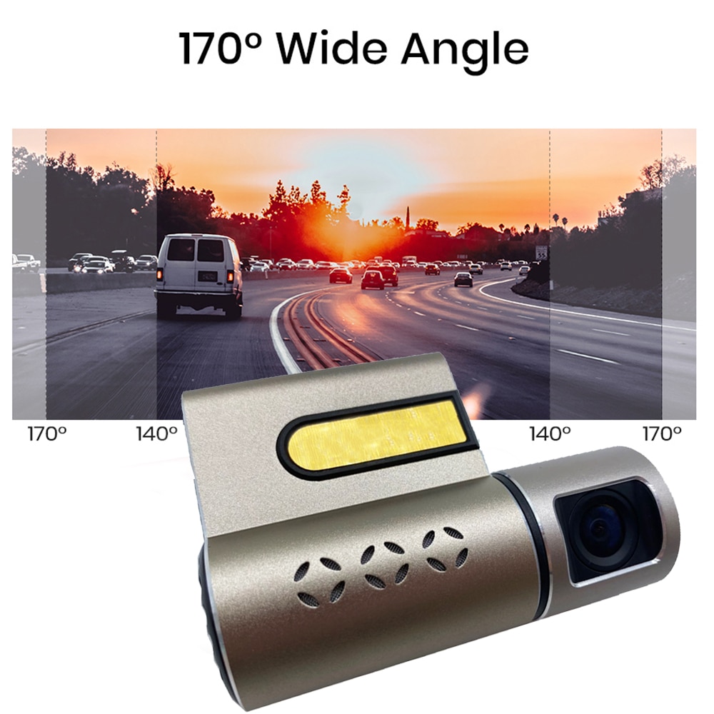 Silver Tube Design 1080P ADAS Dashcam