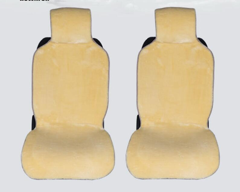 Fluffy Solid Color Car Seat Cover